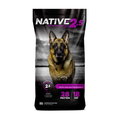 Native Level 2.5 Dry Dog Food