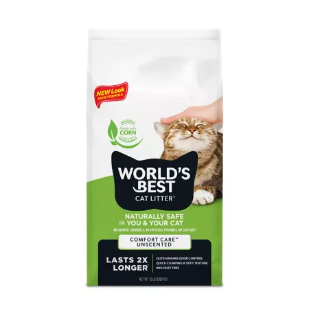 The World's Best Cat Litter Comfort Care Unscented Cat Litter