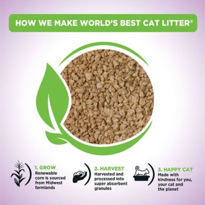 Image showing  Lavender Scented Clumping Corn Cat Litter, Multi-Cat