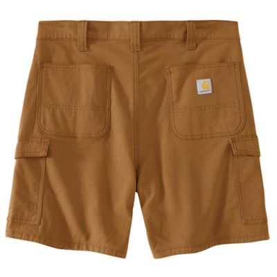 Image showing 1 th Carhartt Men's Rugged Flex 9 in. Relaxed Fit Canvas Cargo Work Shorts