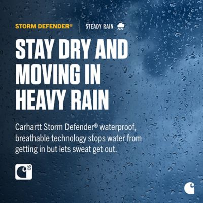 Image showing 5 th Carhartt Men's Storm Defender Relaxed Fit Lightweight Packable Jacket