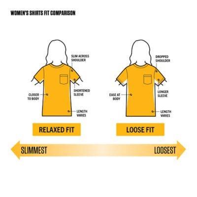 Image showing  Women's K87 Loose Fit Heavyweight Short-Sleeve Pocket T Shirt