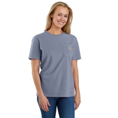 Image showing  Women's K87 Loose Fit Heavyweight Short-Sleeve Pocket T Shirt