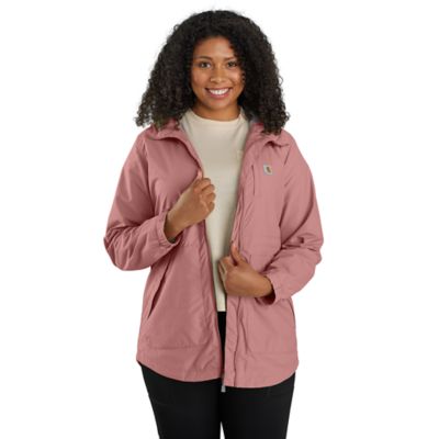 Image showing 1 th Carhartt Women's Rain Defender Relaxed Fit Full-Zip Lightweight Coat