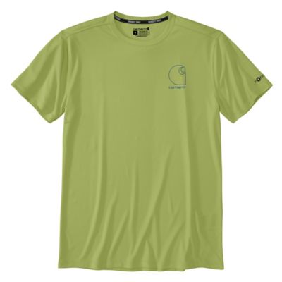 Carhartt Men's Force Sun Defender Lightweight Logo Graphic Short-Sleeve T-Shirt