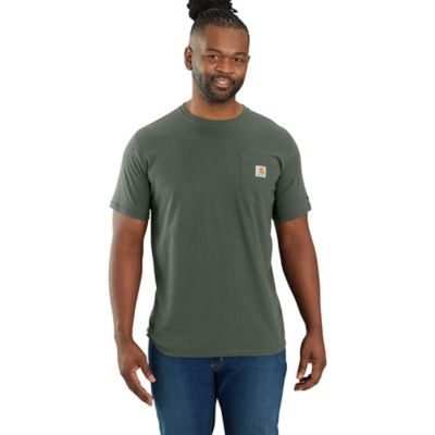 Image showing  Men's Force Relaxed Fit Midweight Short-Sleeve Pocket T-Shirt, 106652-HF2
