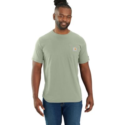 Image showing  Men's Force Relaxed Fit Midweight Short-Sleeve Pocket T-Shirt, 106652-HF2
