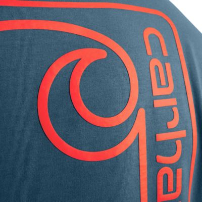 Image showing  Men's Relaxed Fit Lightweight C Graphic Short-Sleeve Pocket T-Shirt