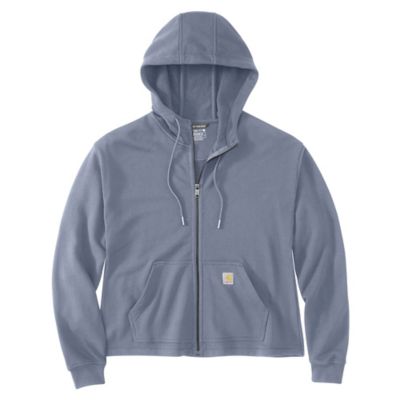 Image showing 1 th Carhartt Women's Tencel Fiber Series Loose Fit Full-Zip Sweatshirt