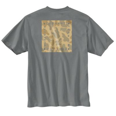 Image showing  Men's Relaxed Fit Lightweight Camo Graphic Short-Sleeve T-Shirt
