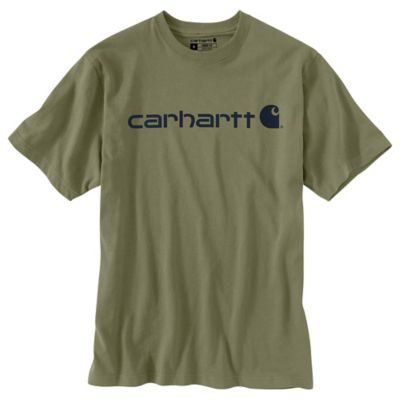 Carhartt Men's Logo Crew Neck Short-Sleeve T-Shirt