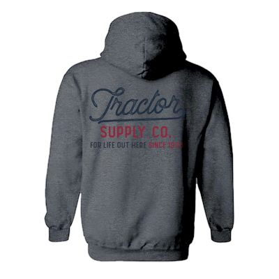 Tractor Supply Mens Vintage Full Zip Hoodie