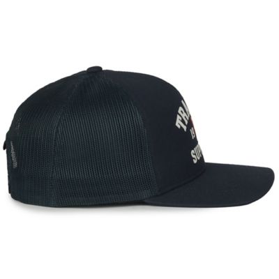 Image showing  Unisex Adult 5 Panel Mesh Back Snap Closure Cap