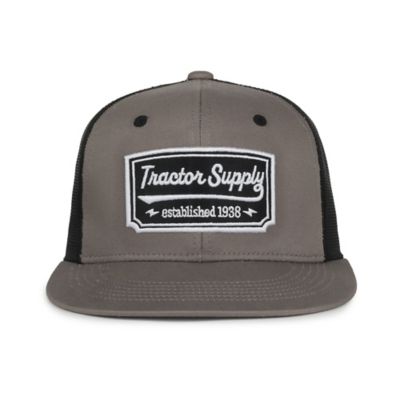 Tractor Supply 6 Panel High Profile Flat Visor Meshback Cap