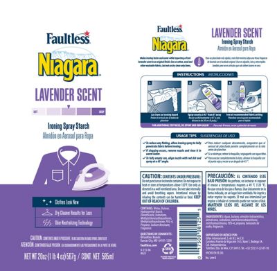 Image showing  Lavender Spray Starch, 6 Pack
