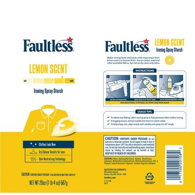 Image showing  Lemon Spray Starch, 4 Pack