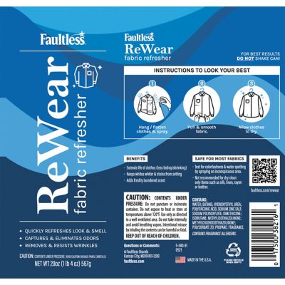 Image showing  ReWear Dry Wash Spray, 2 Pack