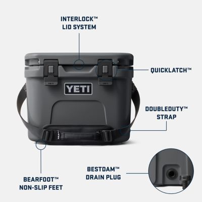 Image showing 8 th YETI 22 Can Roadie 15 Hard Cooler