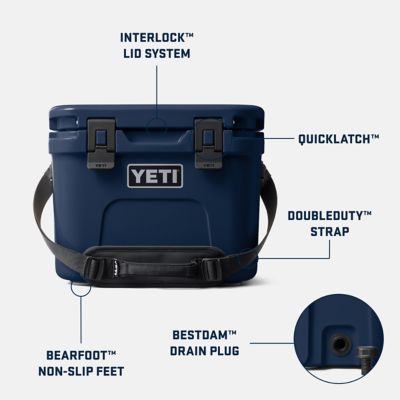 Image showing 8 th YETI 22 Can Roadie 15 Hard Cooler