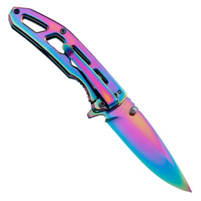 Image showing  Rainbow Titanium Field Knife