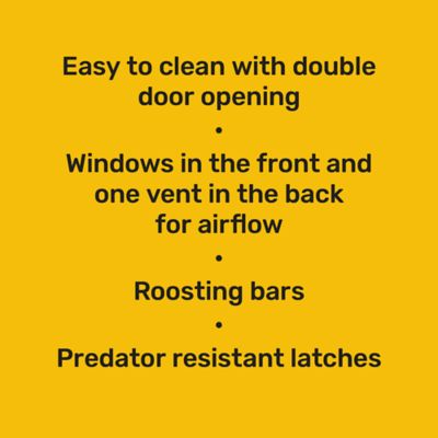 Image showing 6 th Producer's Pride Citadel Coop, 14 Chicken Capacity