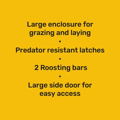 Image showing 6 th Producer's Pride Hill Country Chicken Coop, 6 Chicken Capacity