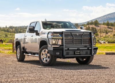 Image showing  20 - 23 Chevy 2500 3500 HD Winch Front Bumper