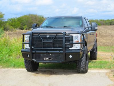 Image showing  23 - 24 Super Duty HD Winch Front Bumper