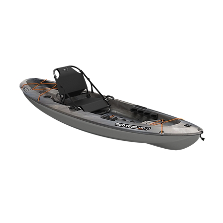 Pelican Sentinel 100X Angler, Sit-on-Top Fishing Kayak, Lightweight Easy to Transport, 9.6 ft