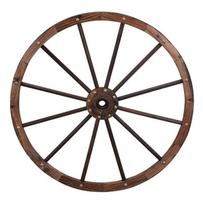 Red Shed Outdoor Wagon Wheel, 35 in.