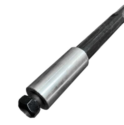 Image showing  32 in. Bale Spear, Tapered, Conus 2 with M30 Nuts and 57 mm. Bushing