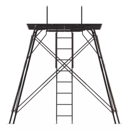 Nex-Level Elevate 10 ft Universal Hunting Platform 800 lb Weight Capacity Tower & Box Blinds