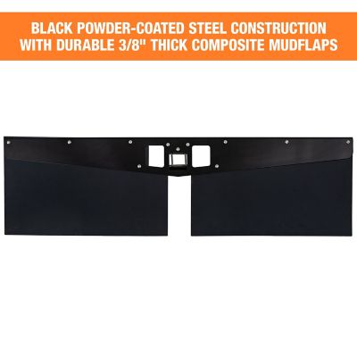 Image showing  Hitch Mounted Stone Guards with 20 in. Rubber Flaps