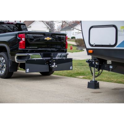 Image showing 7 th Buyers Products Hitch Mounted Stone Guards with 20 in. Rubber Flaps