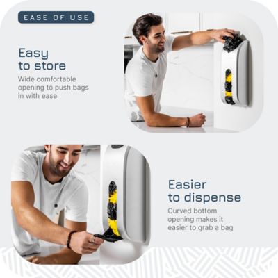 Image showing  Wall Mount Plastic Bag Organizer