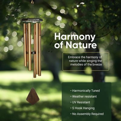 Image showing  Primiere Grande Tuned Wind Chime, 24 in. Bronze