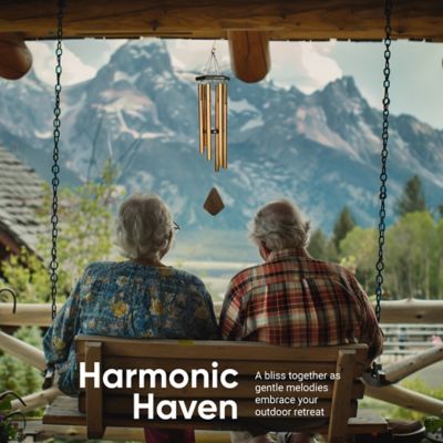 Image showing  Primiere Grande Tuned Wind Chime, 36 in. Bronze