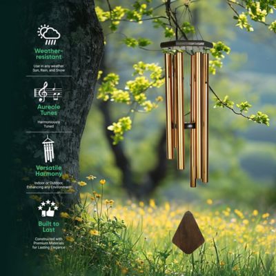 Image showing  Primiere Grande Tuned Wind Chime, 36 in. Bronze