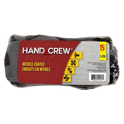 HandCrew Nitrile Coated Gloves 15 Pack