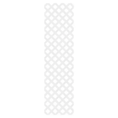 Barrette Outdoor Living 2' x 8' Classic White Vinyl Trellis Garden Fencing