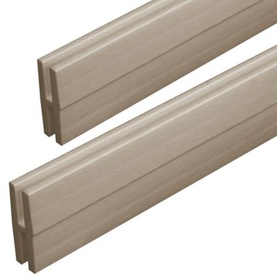 FREESTYLE 4 ft. Clay Vinyl Lattice Divider (2-Pack)