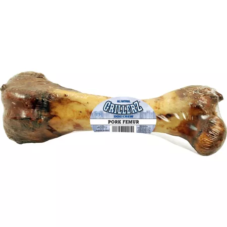 Grillerz Pork Femur Dog Chew 1 ct Dog Bones Rawhide & Rawhide Alternative