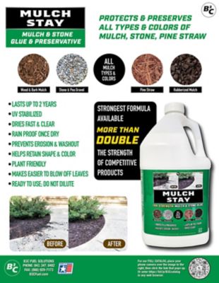 Image showing  9 lb. MULCH STAY Mulch and Stone Glue/Preservative