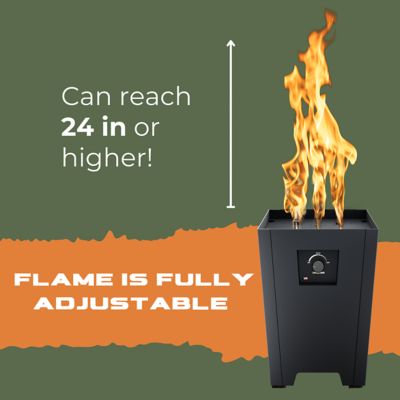 Image showing  Firestorm Series I Blue Propane Fire Pit