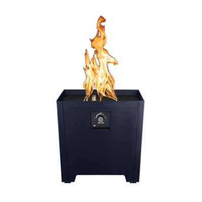 Live Outdoor Firestorm Series II Blue Propane Fire Pit