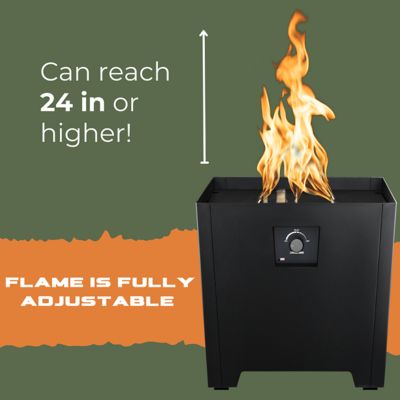 Image showing  Firestorm Series II Charcoal Propane Fire Pit