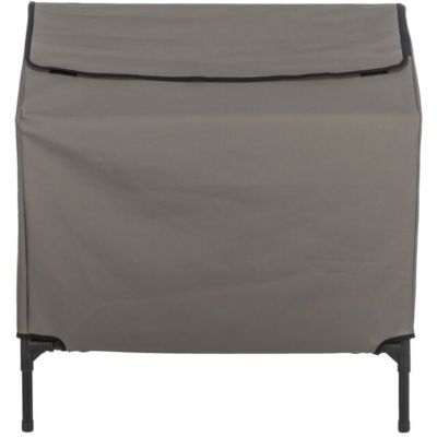 Image showing  2-in-1 Elevated Dog House, Portable Pet Camping Cot & Tent, Raised Bed & Dog Shade