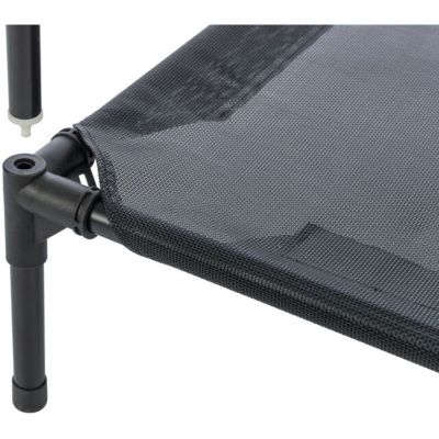 Image showing 5 th TRIXIE 2-in-1 Elevated Dog House, Portable Pet Camping Cot & Tent, Raised Bed & Dog Shade