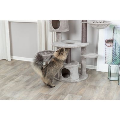 Image showing 5 th TRIXIE Anna 50 in. Cat Tree, Scratching Posts, Cat Tower with Condos, Hammocks, Platforms, Hanging Cat Toy