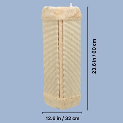 Image showing  Wall Mount Scratching Board for Corners, Vertical Scratching Mat for Small Places, Sisal Cat Scratcher